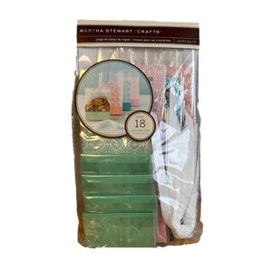 Martha Stewart 18 Goodie Gift Bag Kit New & Sealed 2007 Recipe